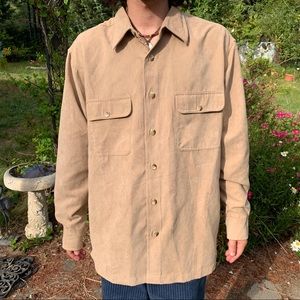 Vintage Methode Suede Long Sleeve